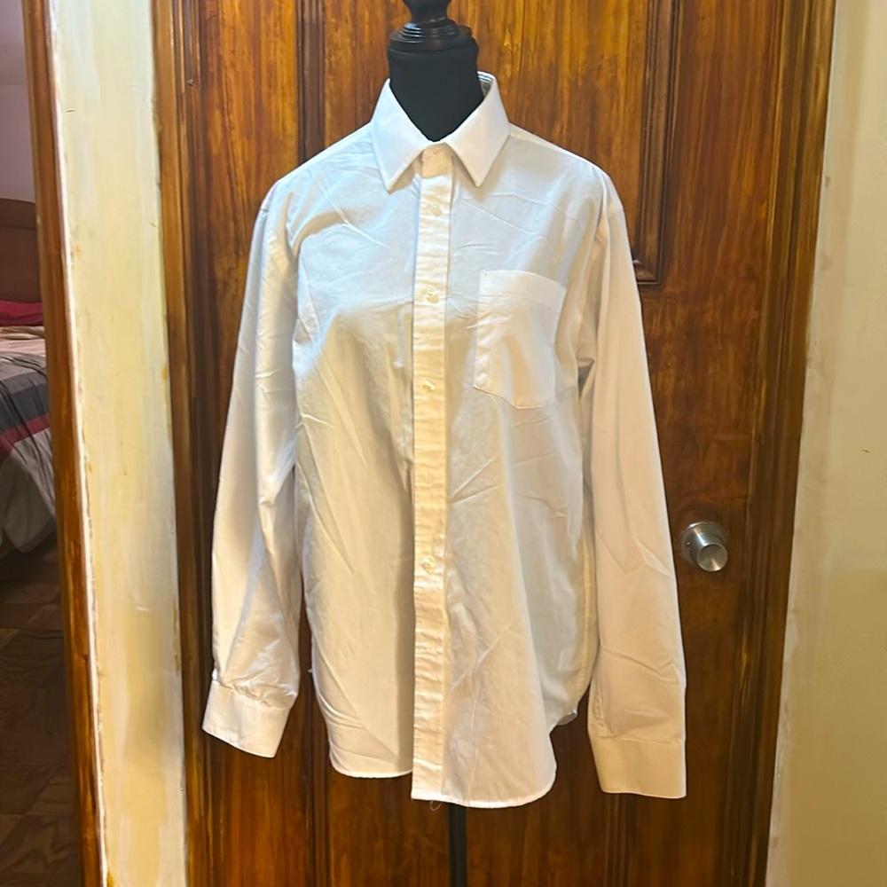 George Button-Down White Dress Shirt